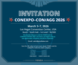 YONDA Cordially Invites You to CONEXPO–CON/AGG 2026